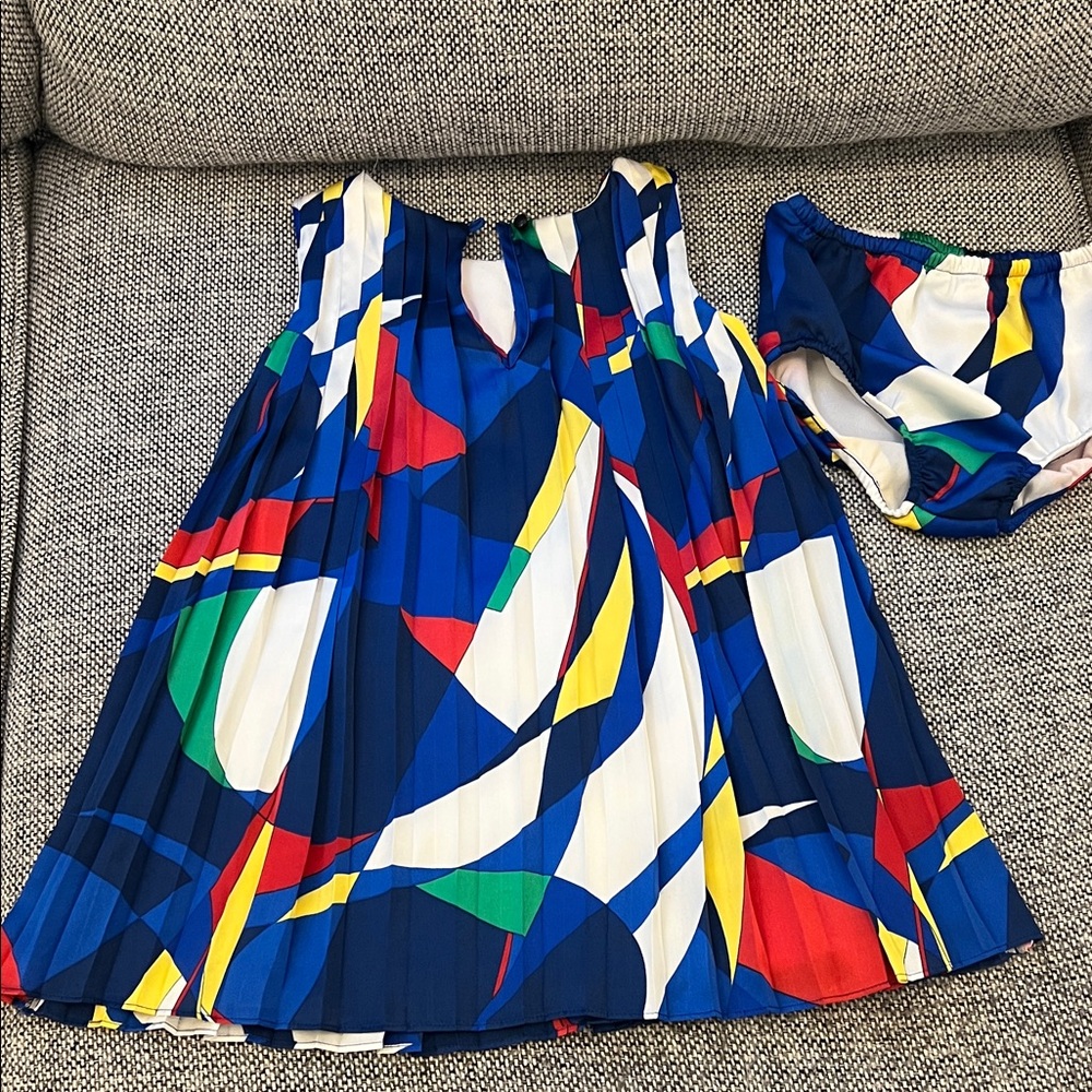 24M Polo by Ralph Lauren Multicolor Kids Dress - Picture 7 of 9